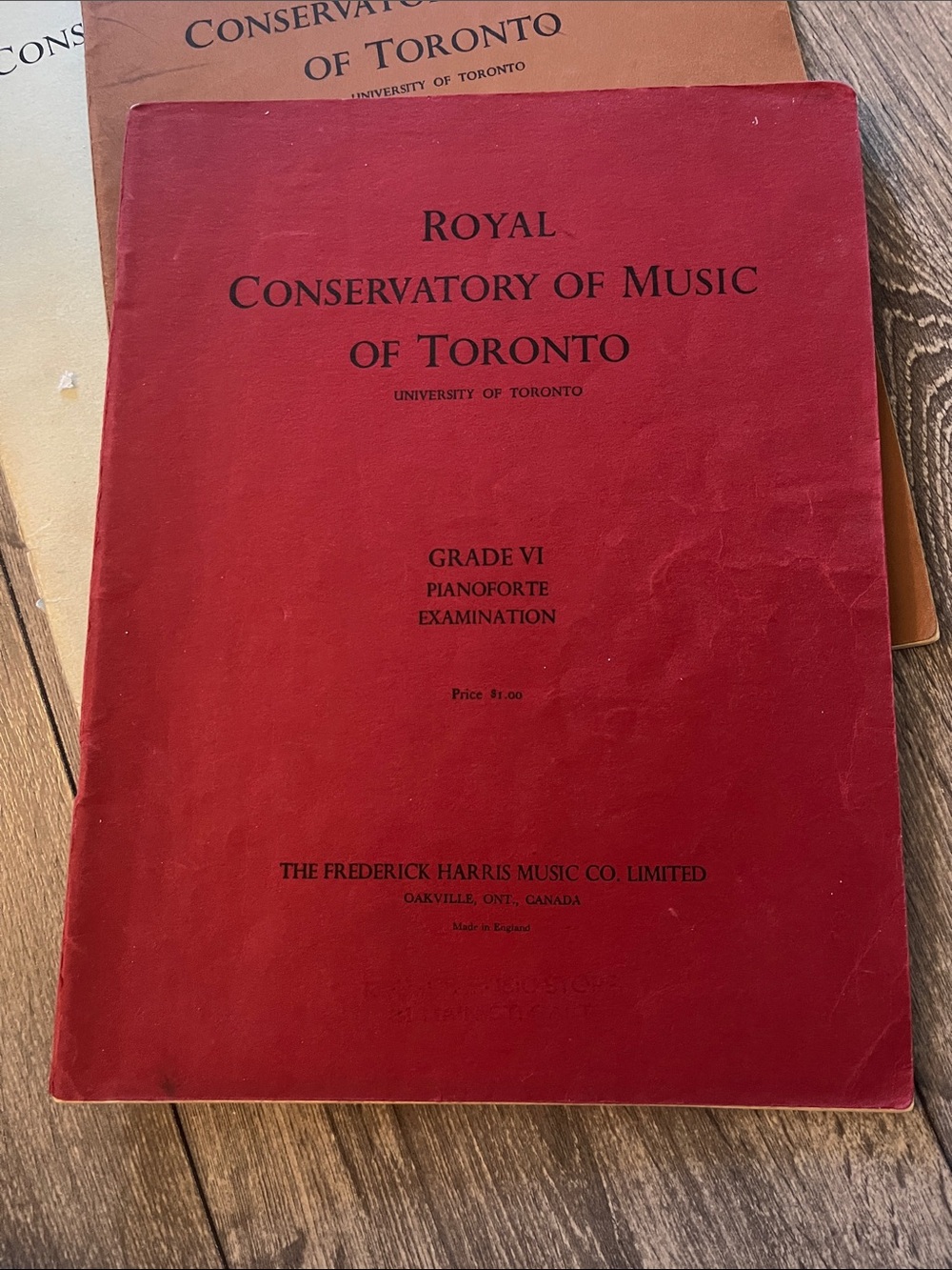 Royal Conservatory of Music of Toronto Pianoforte Examination Booklets set of 7 - Picture 10 of 12
